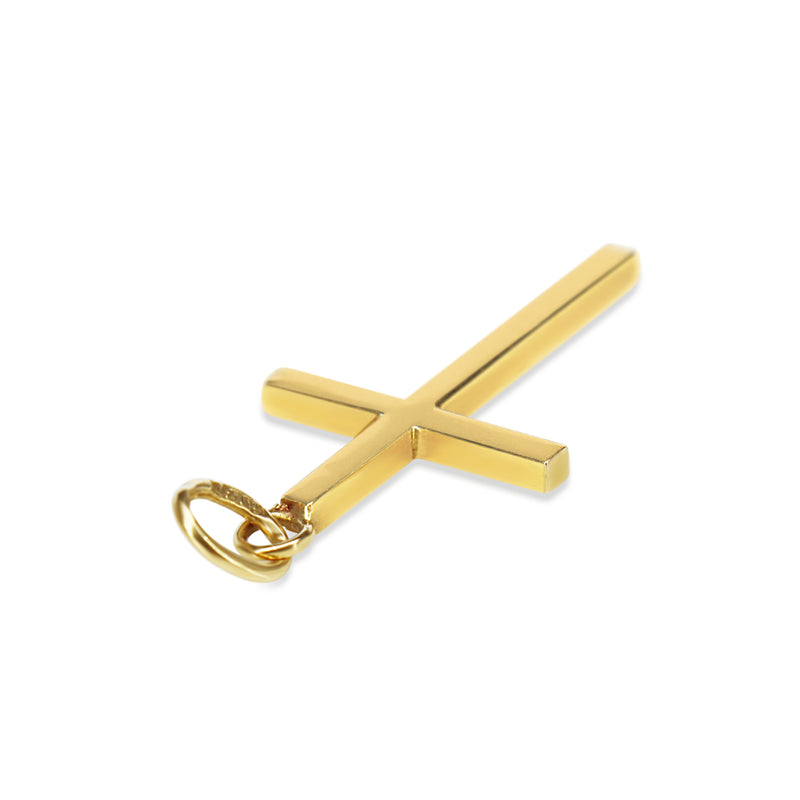 18ct Yellow Gold Cross Pendant