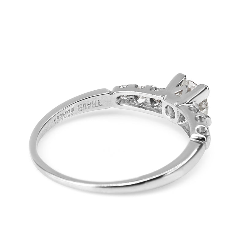 Platinum Vintage Diamond Ring