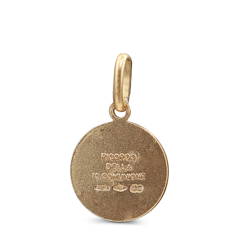 9ct Yellow Gold Holy Communion Pendant