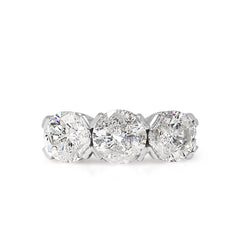 18ct Yellow and White Gold 3.00ct 3 Stone Diamond Ring