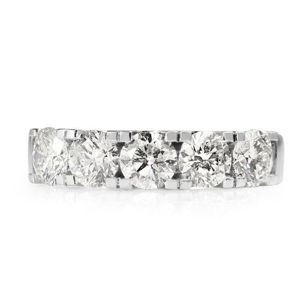 18ct White Gold 5 Stone Diamond Ring