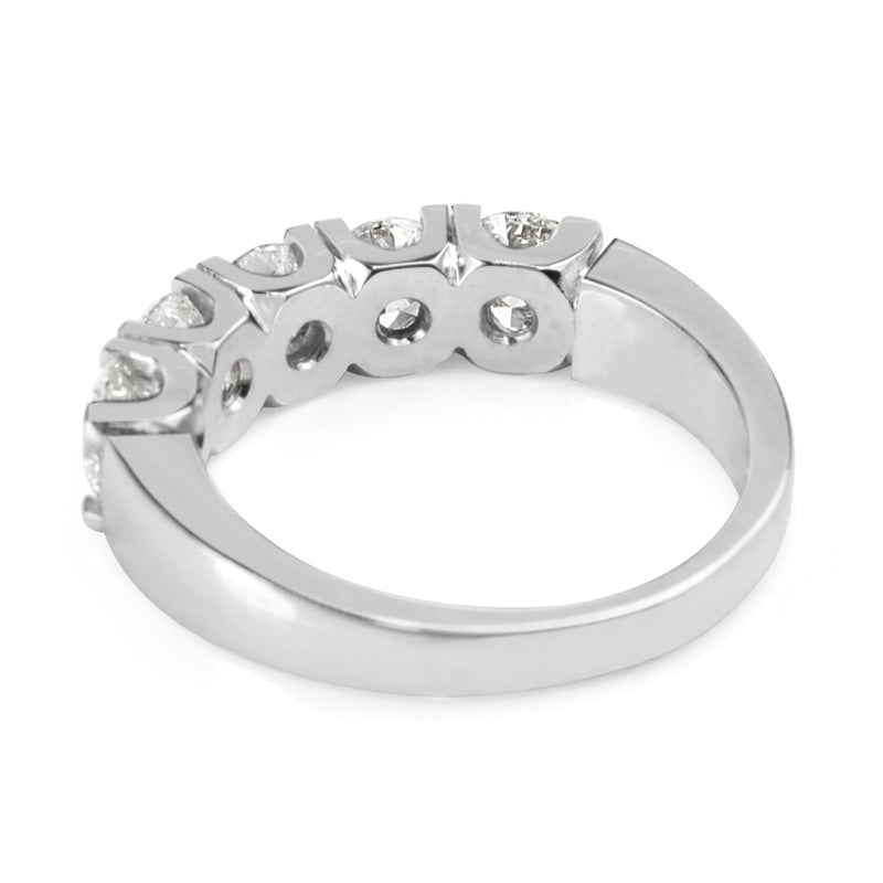 18ct White Gold 5 Stone Diamond Ring