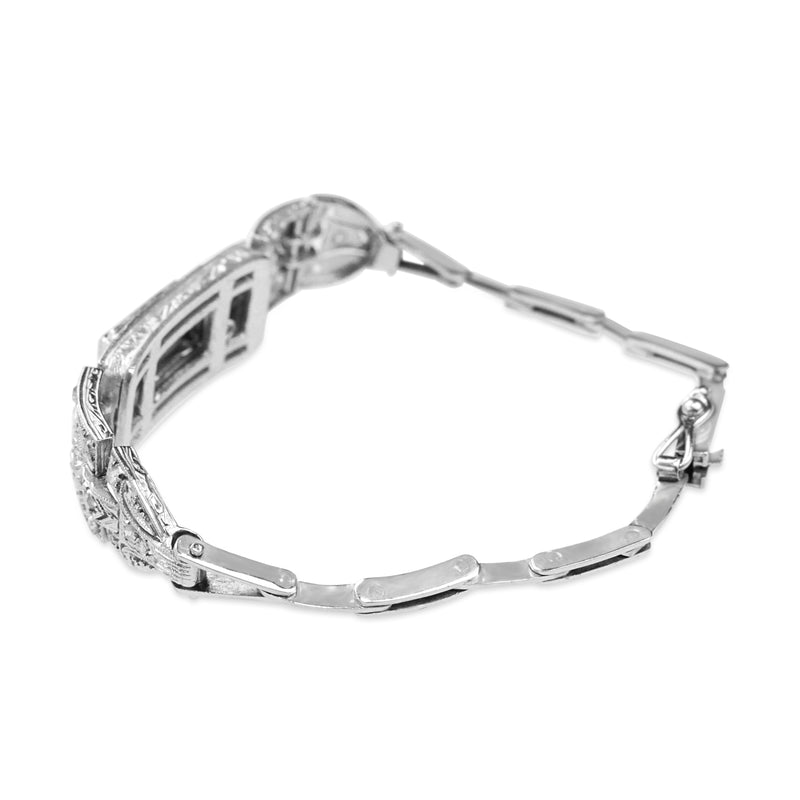 Aquamarine online diamond bracelet