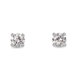 18ct White Gold .60ct Diamond Stud Earrings