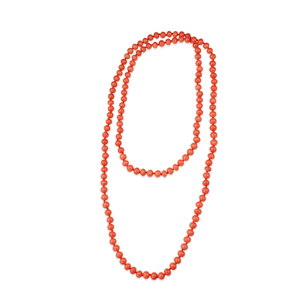 Coral Bead Necklace