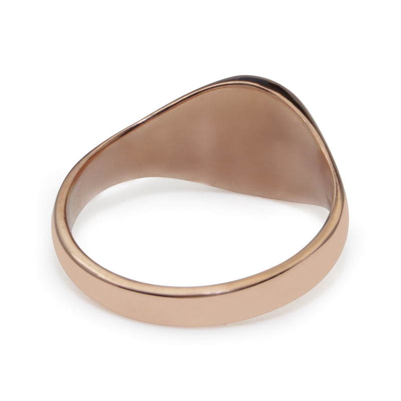 9ct Rose Gold Signet Ring