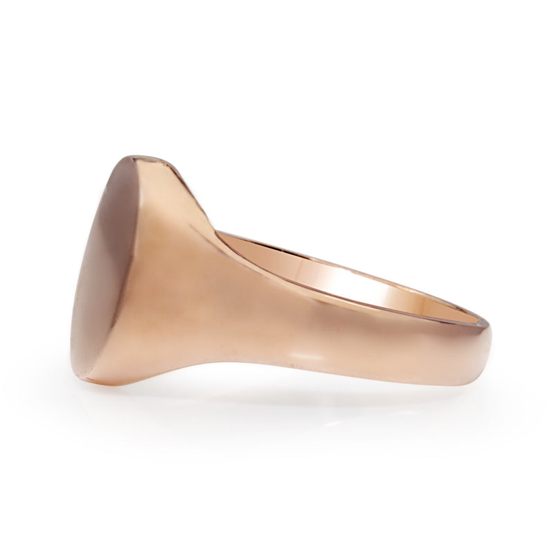 9ct Rose Gold Signet Ring