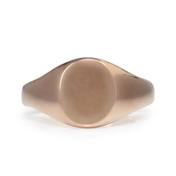 9ct Rose Gold Signet Ring