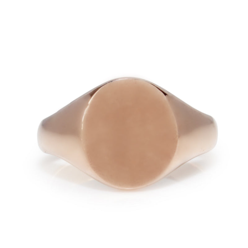 9ct Rose Gold Signet Ring