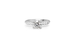 Platinum Vintage Diamond Ring