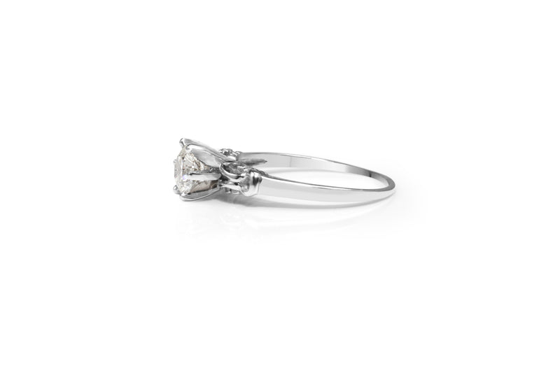 Platinum Diamond Solitaire Ring