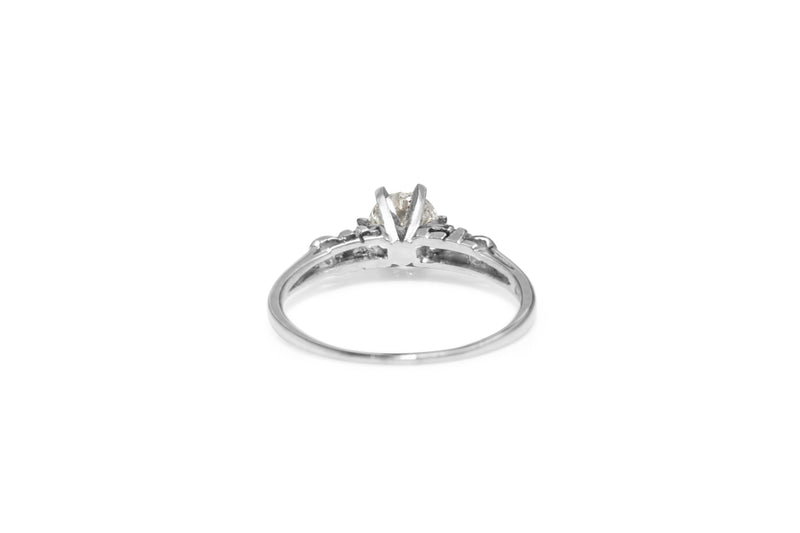 Platinum Diamond Solitaire Ring