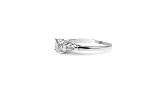 Platinum Diamond Solitaire Ring