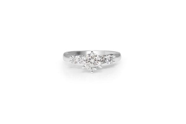 Platinum Diamond Solitaire Ring