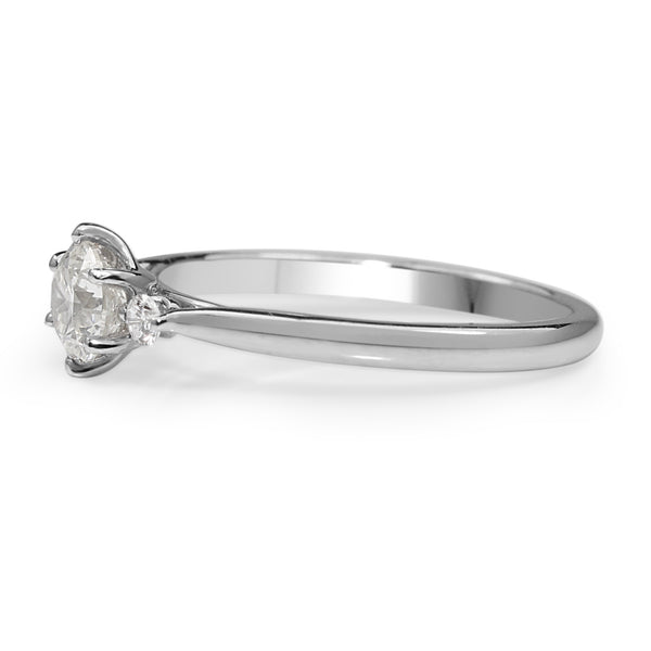 18ct White Gold 3 Stone Diamond Ring