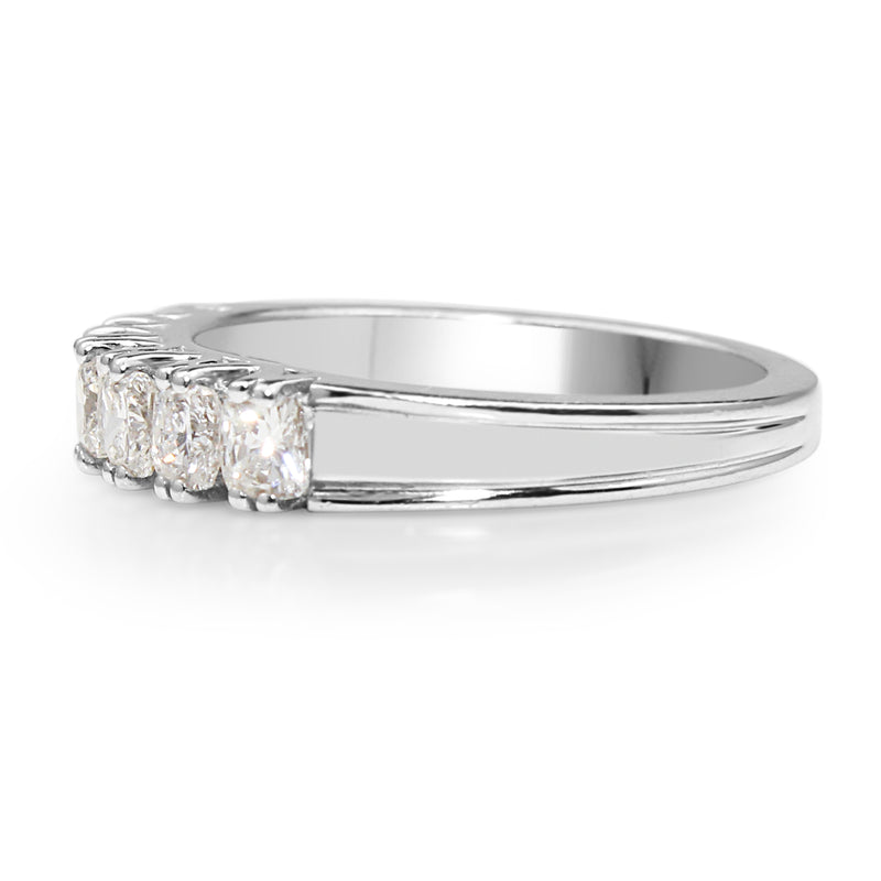 ASHI 7 Stone Lovebright Essential Diamond Wedding Band 152D3PJFHWG -  Pattons Jewelry