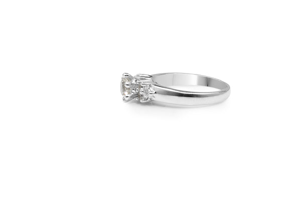 Platinum Diamond Solitaire Ring