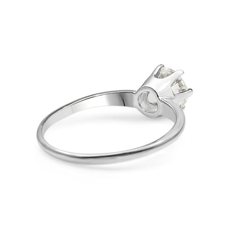 Platinum Diamond Solitaire Ring