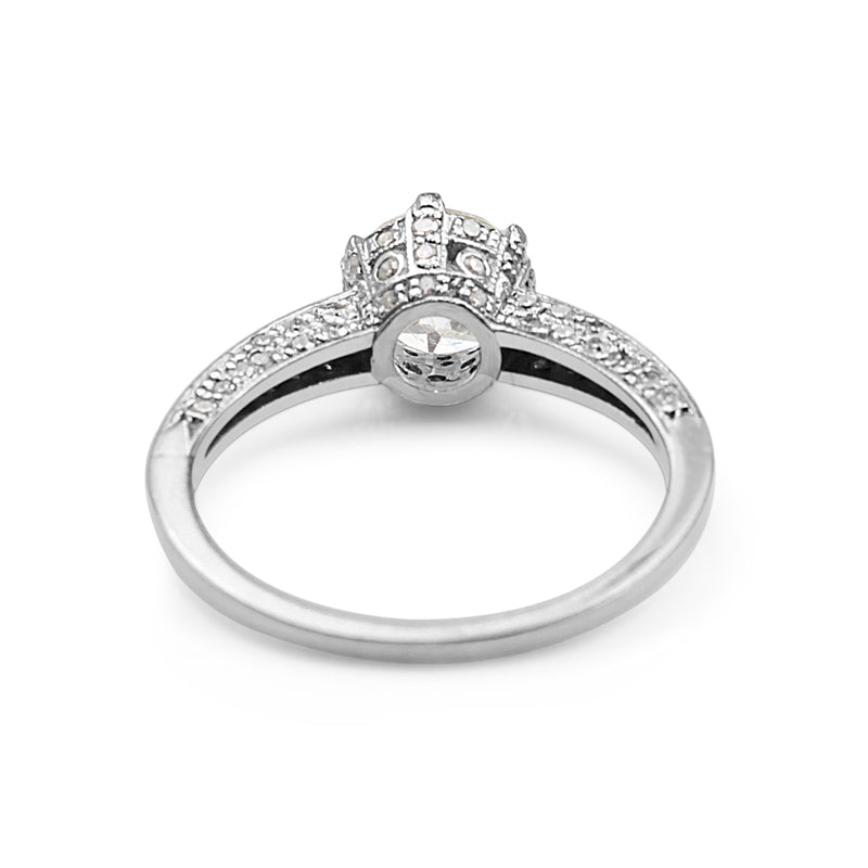 Platinum Diamond Solitiare Ring