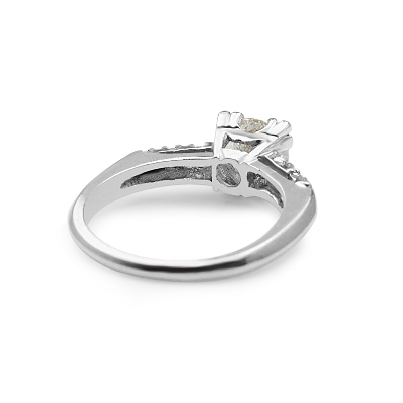 Platinum Vintage Diamond Ring