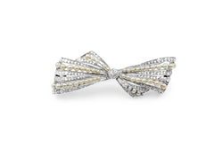 Platinum and 14ct Yellow Gold Antique Pearl and Diamond Brooch