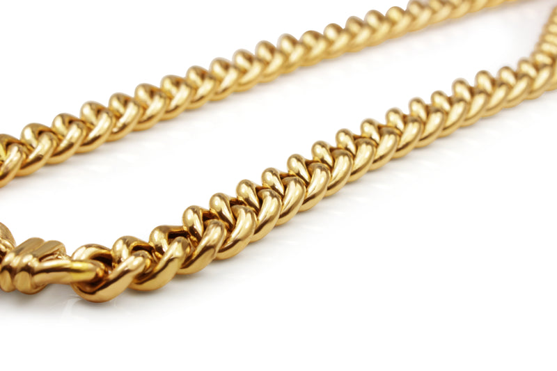 9ct Yellow Gold Curb Link Necklace