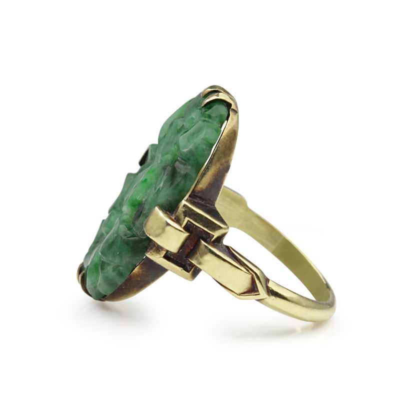Jade ring vintage discount