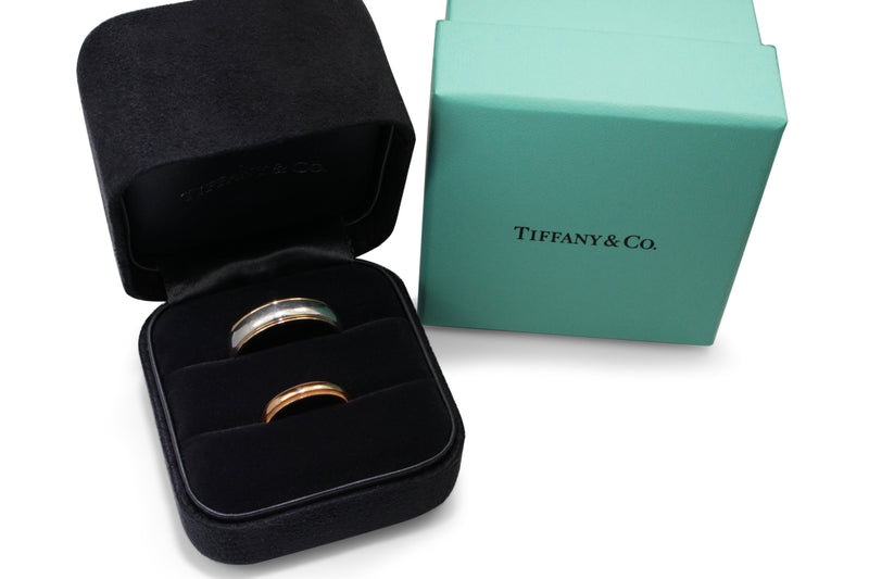 18ct Rose Gold Tiffany and Co Classic Millgrain Band