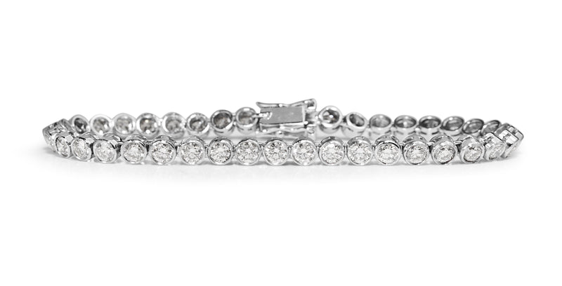 Platinum Diamond Tennis Bracelet