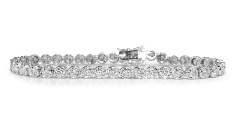 Platinum Diamond Tennis Bracelet