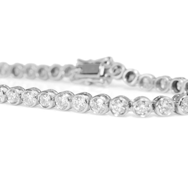 Platinum Diamond Tennis Bracelet