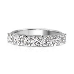 14ct White Gold 7 Stone Diamond Ring