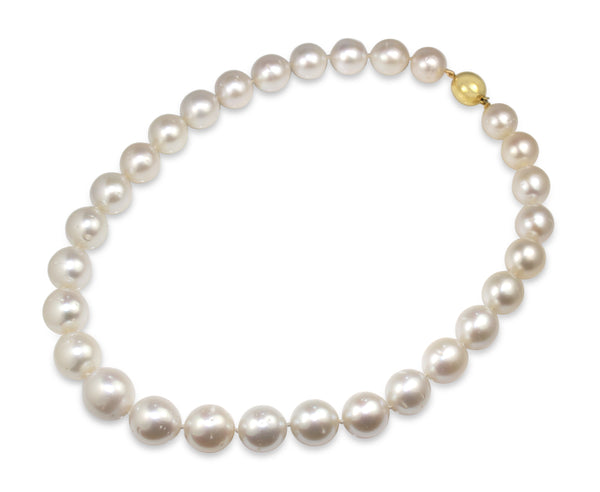 13 - 16mm South Sea Pearls on 9ct Yellow Gold Clasp