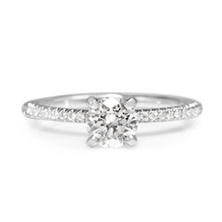 Platinum Diamond Fine Solitaire Ring