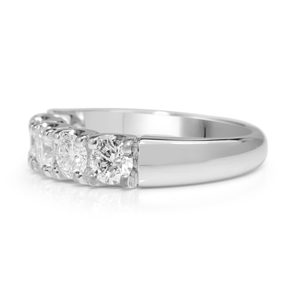 18ct White Gold 5 Stone Diamond Ring