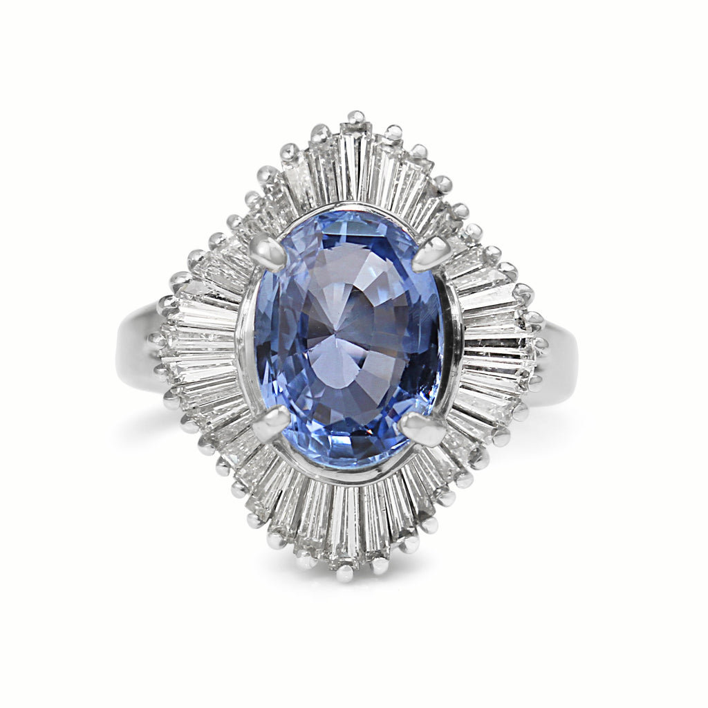 Sapphire best sale ballerina ring