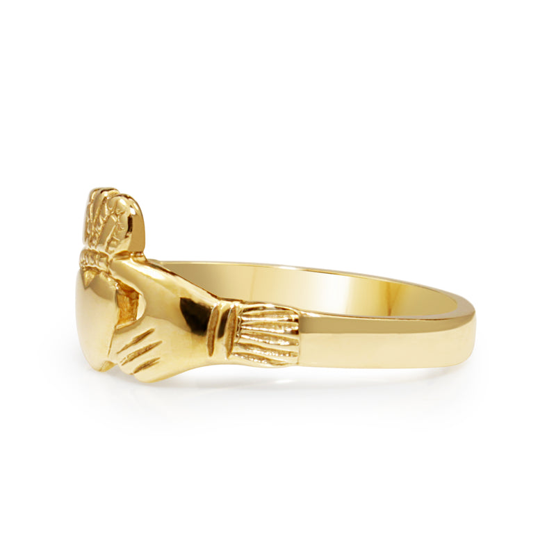 9ct Yellow Gold Claddagh Ring