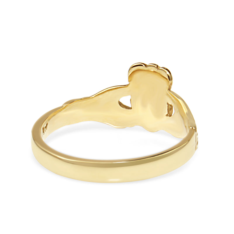 9ct Yellow Gold Claddagh Ring