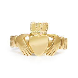 9ct Yellow Gold Claddagh Ring