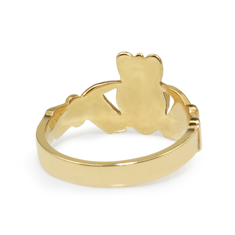 9ct Yellow Gold Claddagh Ring