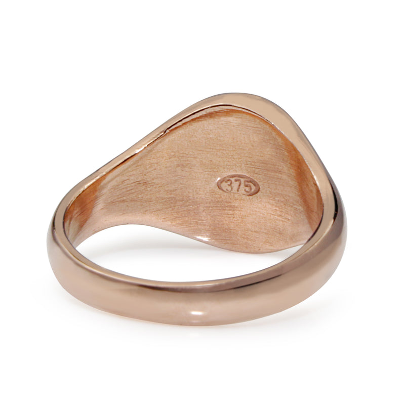 9ct Rose Gold Signet Ring