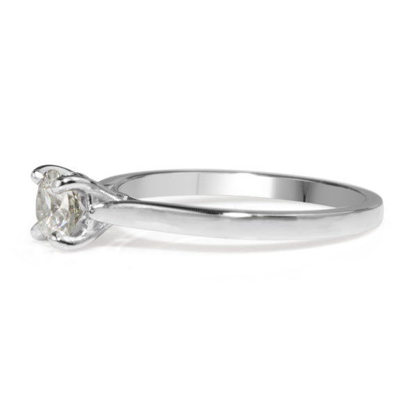 Platinum Diamond Solitaire Ring