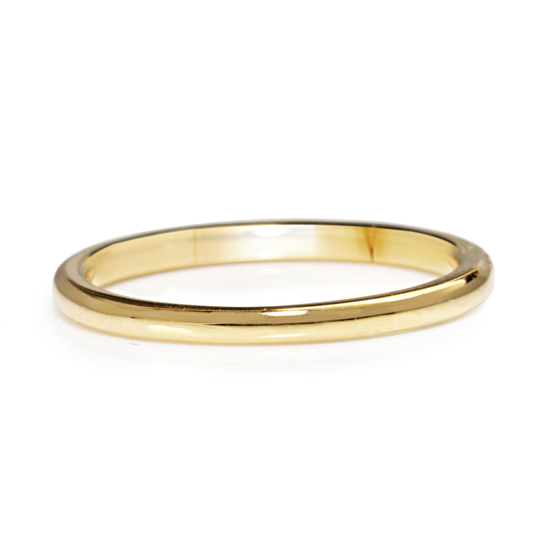 18ct Yellow Gold .20ct Diamond Band