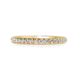 18ct Yellow Gold .30ct Diamond Band