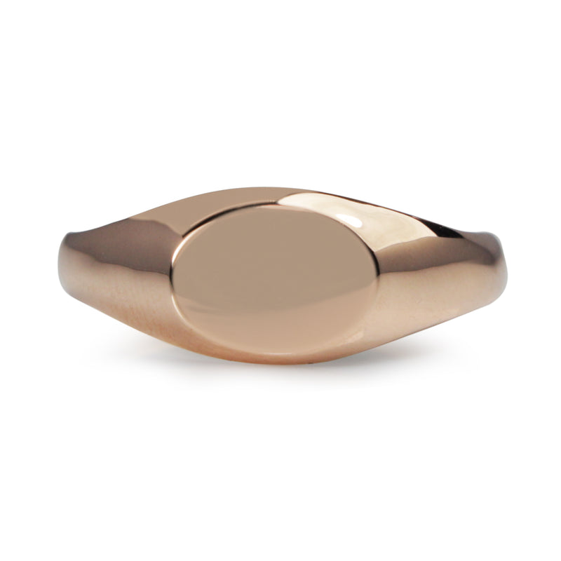 9ct Rose Gold Signet Ring