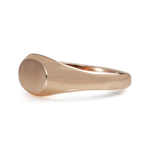 9ct Rose Gold Signet Ring