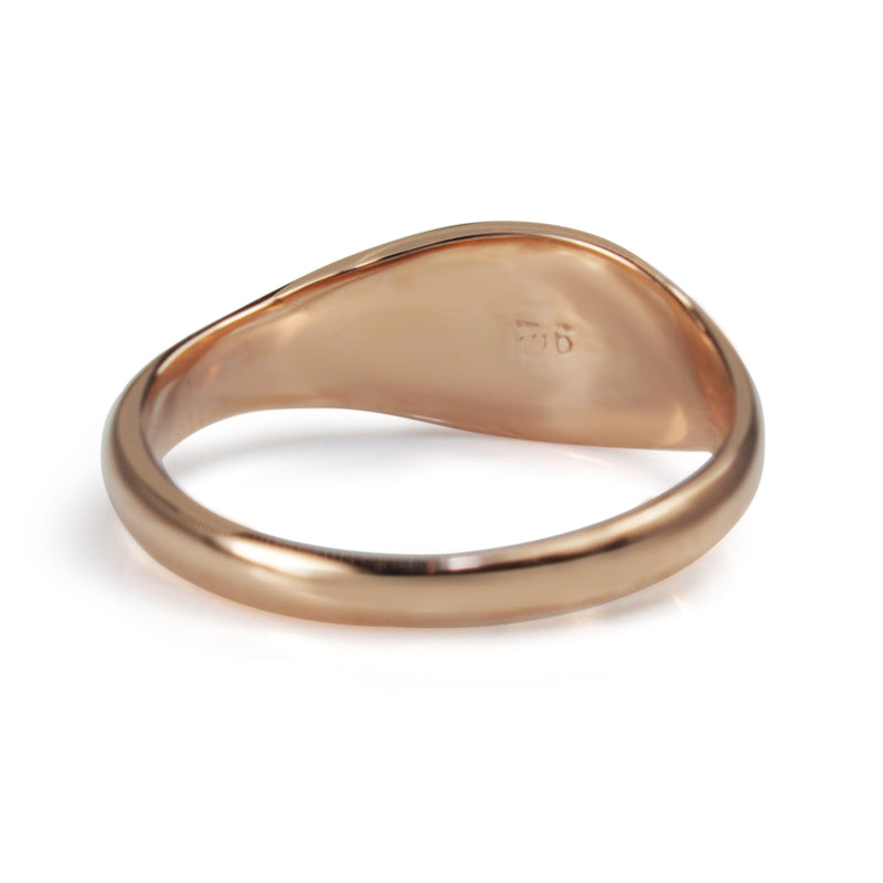 9ct Rose Gold Signet Ring