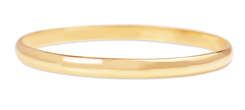 9ct Yellow Gold Solid Bangle