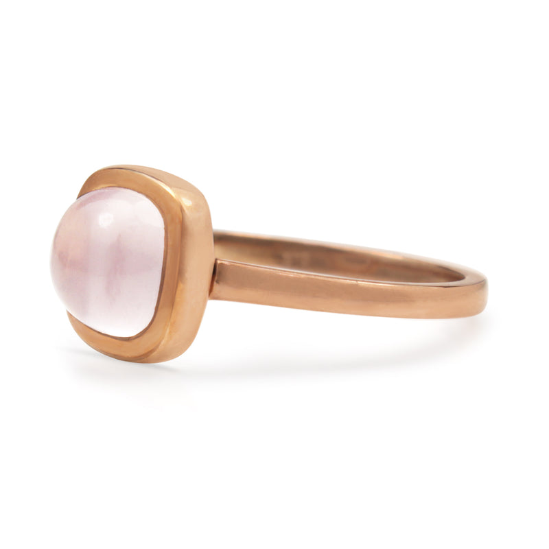 9ct Rose Gold Rose Quartz Ring