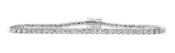 18ct White Gold Diamond Tennis Bracelet